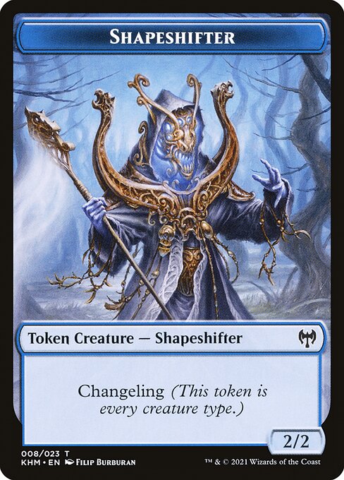 Shapeshifter from Kaldheim Tokens