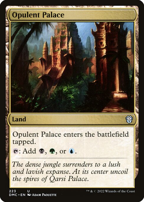 Opulent Palace from Dominaria United Commander