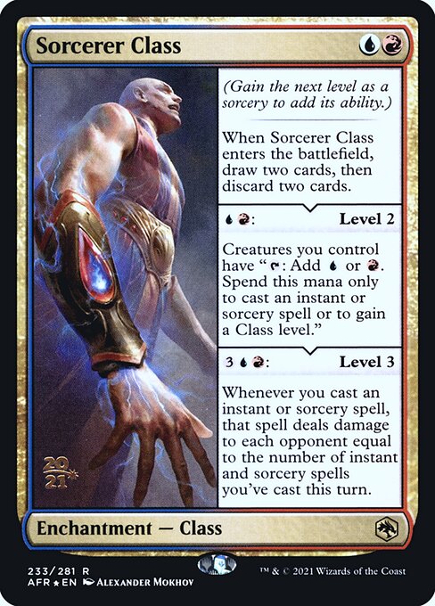 Sorcerer Class from Adventures in the Forgotten Realms Promos