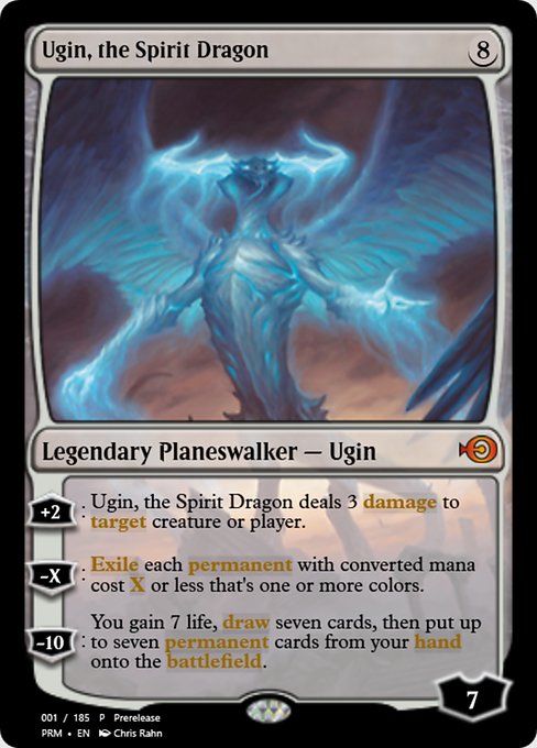 Ugin, the Spirit Dragon from Magic Online Promos