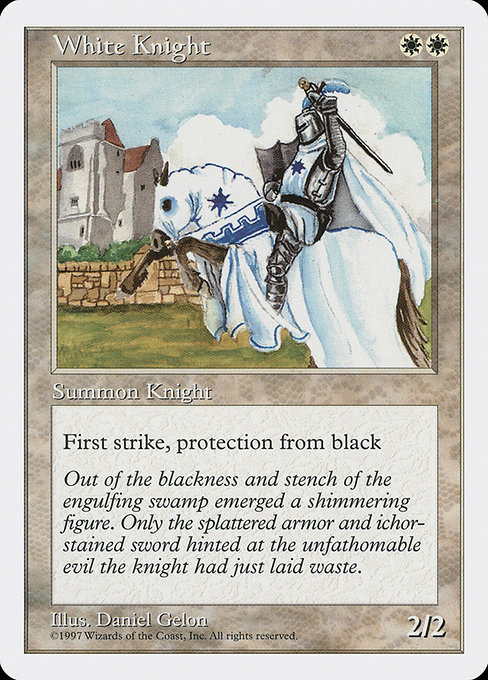 White Knight from Fifth Edition