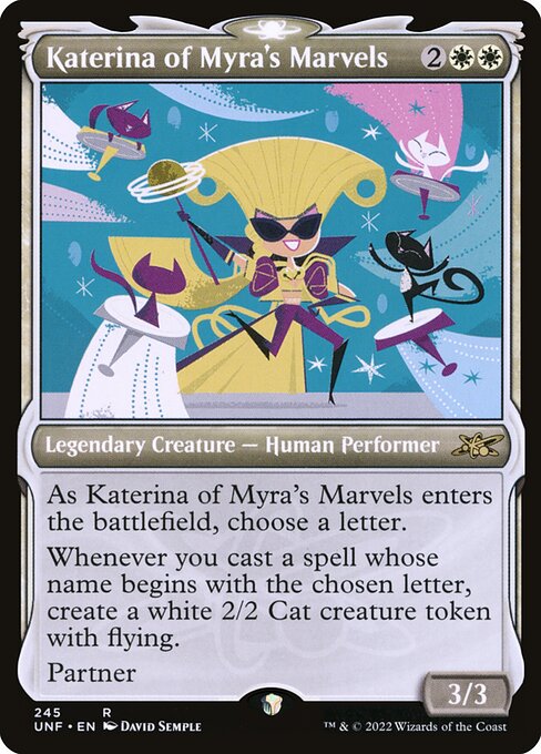 Katerina of Myra's Marvels from Unfinity