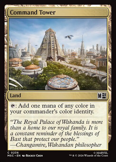 Command Tower from Marvel Super Heroes Commander