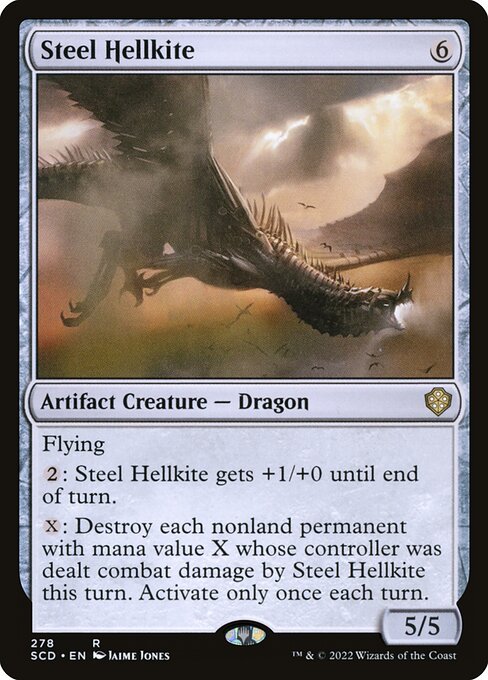 Steel Hellkite from Starter Commander Decks