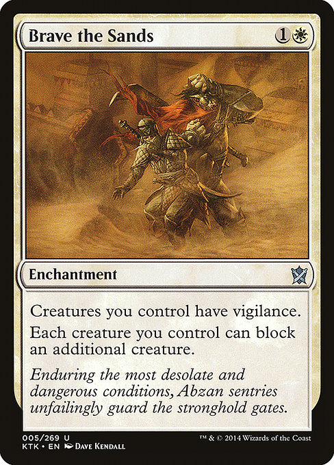 Brave the Sands from Khans of Tarkir