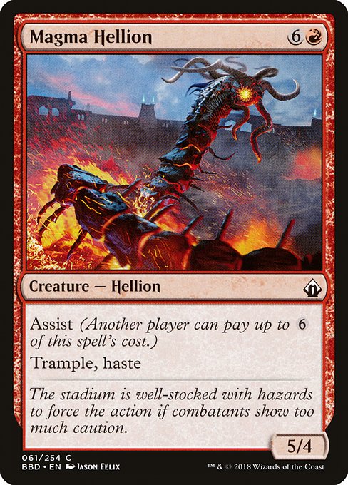 Magma Hellion highlighted card art
