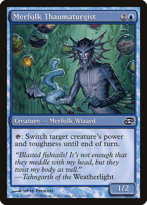 Merfolk Thaumaturgist from Planar Chaos