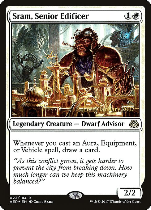 Sram, Senior Edificer from Aether Revolt Promos