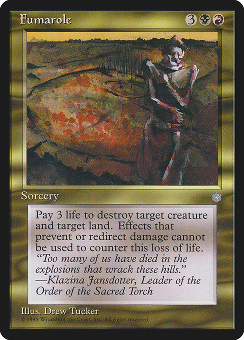 Fumarole from Ice Age