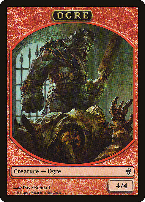 Ogre highlighted card art