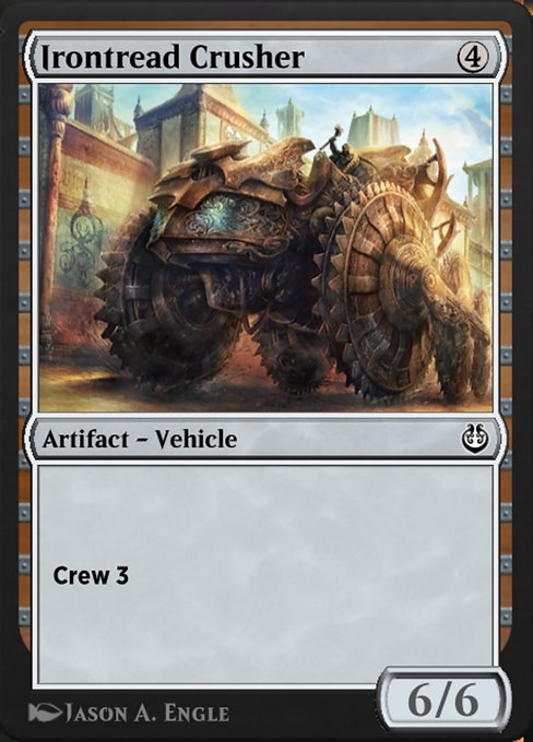 Irontread Crusher highlighted card art