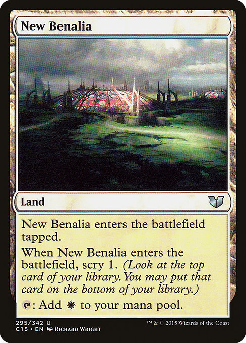 New Benalia from Commander 2015