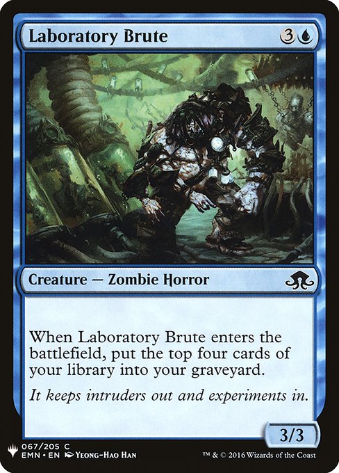 Laboratory Brute from The List