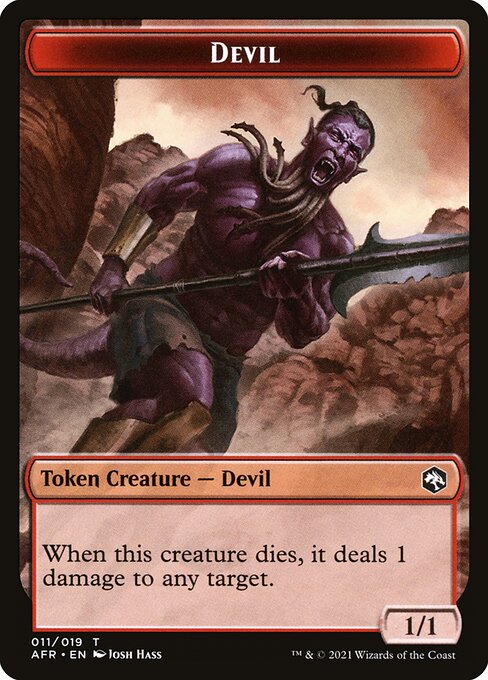 Devil from Adventures in the Forgotten Realms Tokens