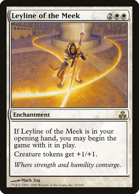 Leyline of the Meek highlighted card art