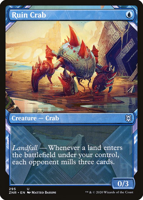 Ruin Crab from Zendikar Rising