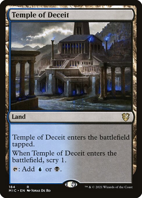 Temple of Deceit from Midnight Hunt Commander