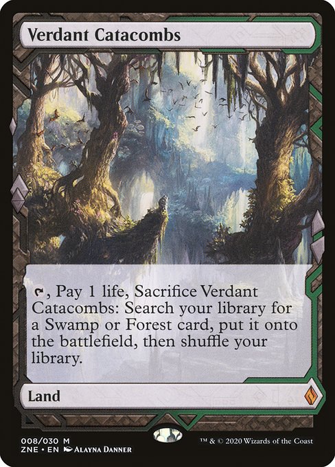 Verdant Catacombs from Zendikar Rising Expeditions