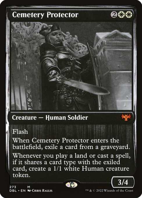 Cemetery Protector from Innistrad: Double Feature