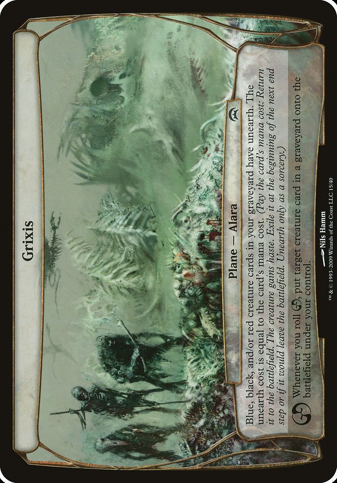 Grixis from Planechase Planes
