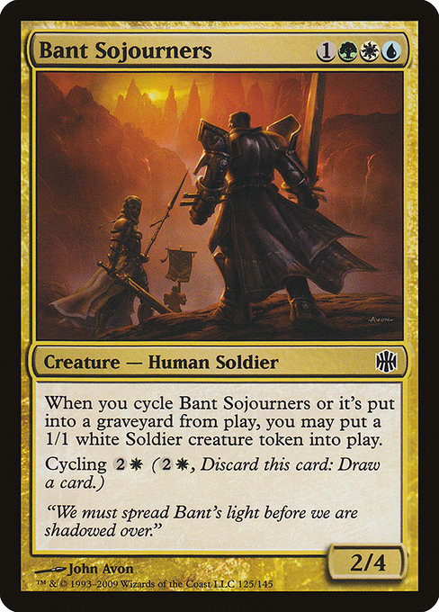 Bant Sojourners highlighted card art