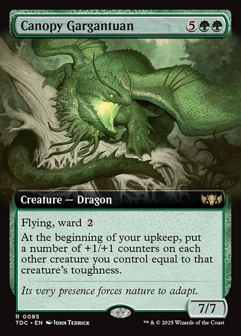 Canopy Gargantuan from Tarkir: Dragonstorm Commander