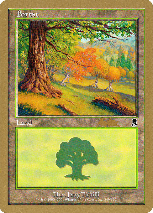 Forest from World Championship Decks 2002