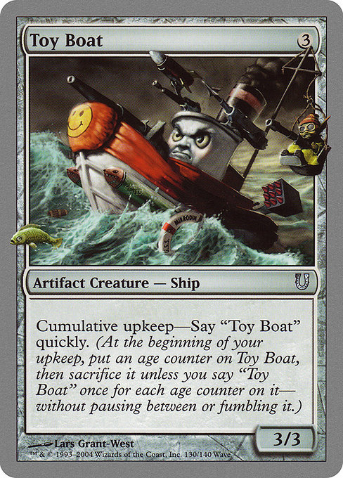 Toy Boat highlighted card art