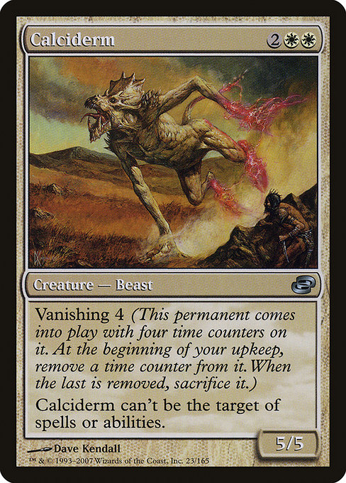 Calciderm from Planar Chaos