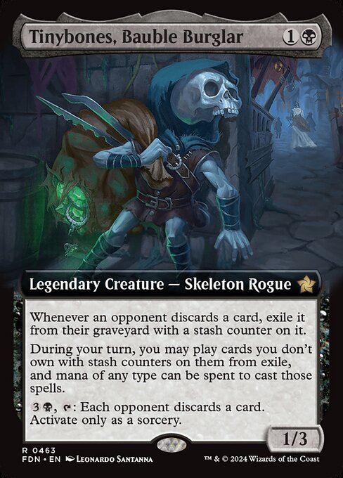 Tinybones, Bauble Burglar from Foundations