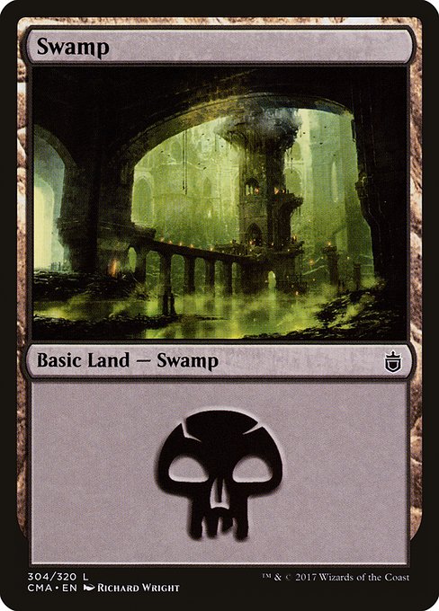 Swamp from Commander Anthology