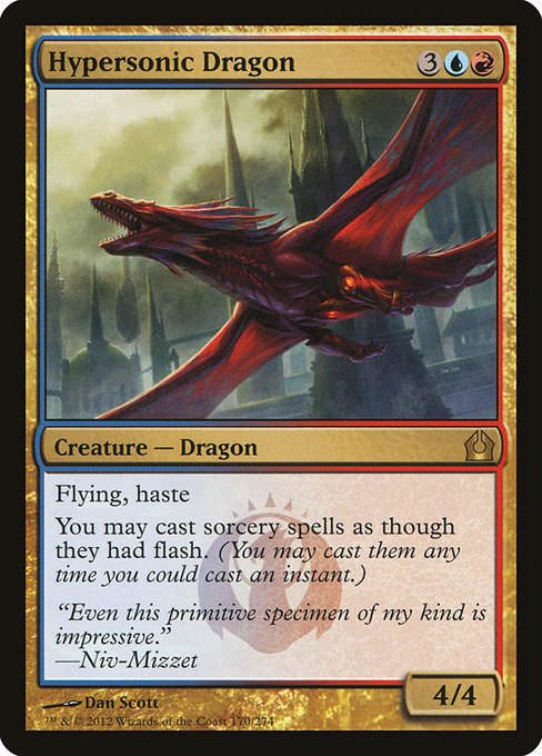 Hypersonic Dragon from Return to Ravnica