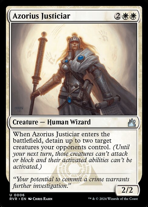 Azorius Justiciar from Ravnica Remastered