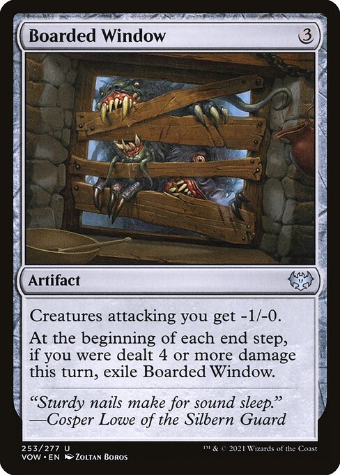 Boarded Window from Innistrad: Crimson Vow