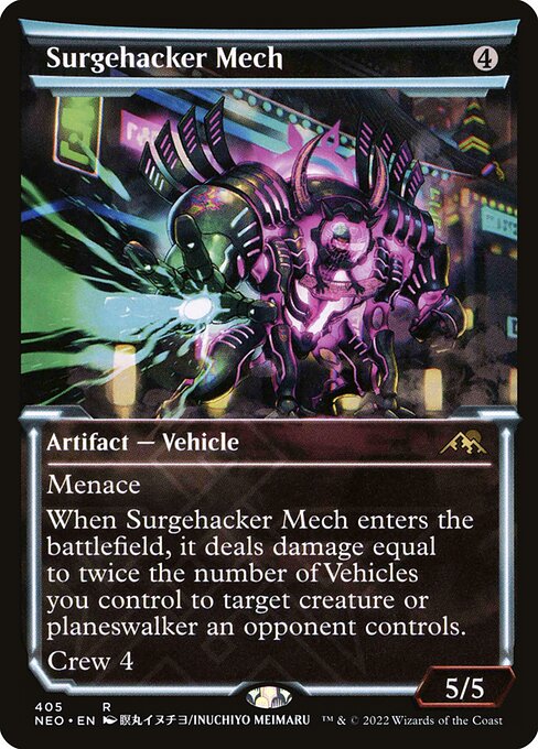 Surgehacker Mech from Kamigawa: Neon Dynasty