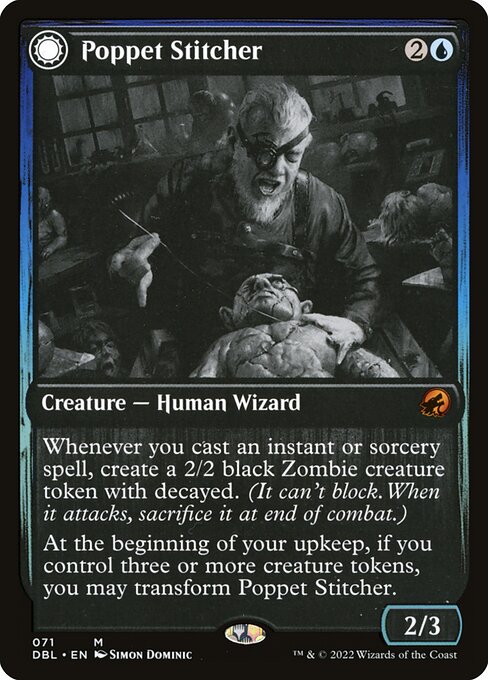 Poppet Stitcher // Poppet Factory from Innistrad: Double Feature
