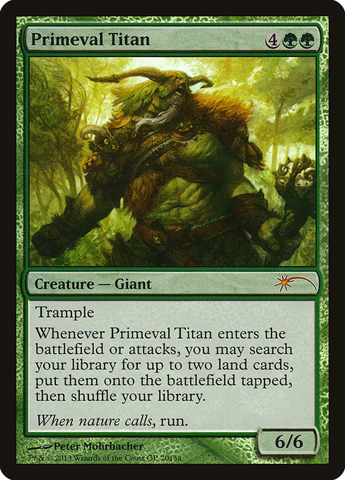 Primeval Titan from Grand Prix Promos