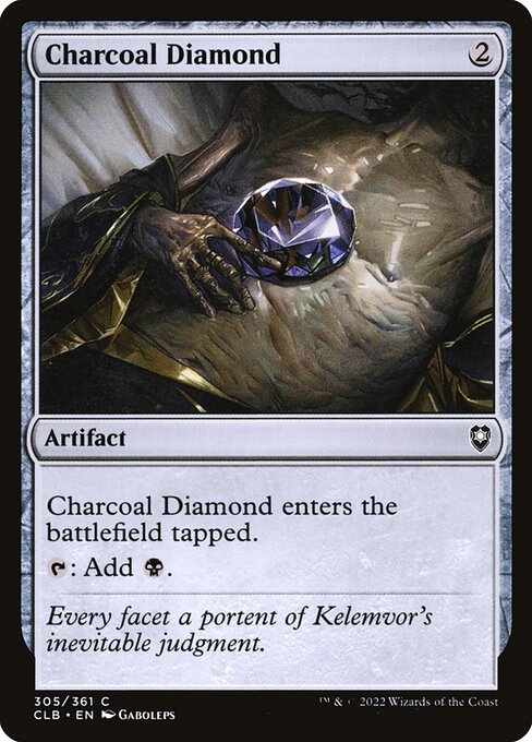 Charcoal Diamond from Commander Legends: Battle for Baldur's Gate