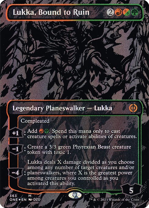 Lukka, Bound to Ruin from Phyrexia: All Will Be One