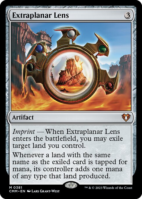 Extraplanar Lens from Commander Masters