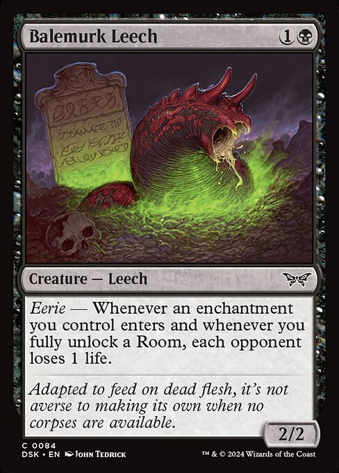 Balemurk Leech highlighted card art