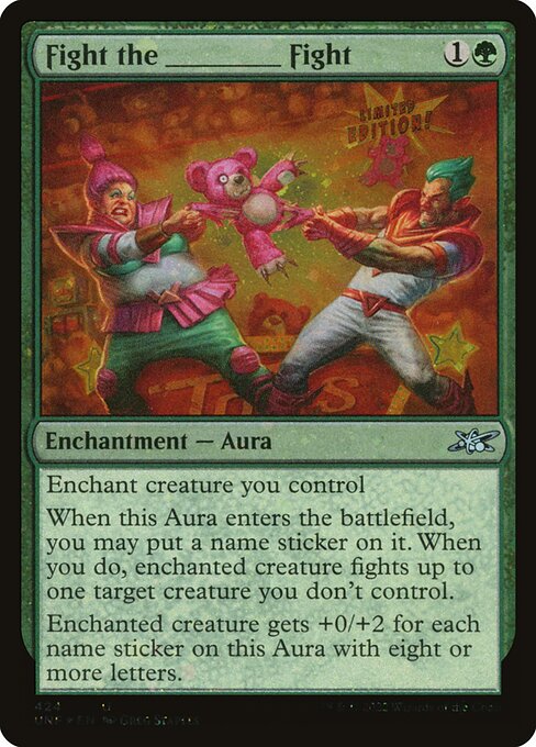 Fight the _____ Fight from Unfinity