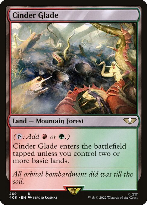 Cinder Glade from Warhammer 40,000 Commander