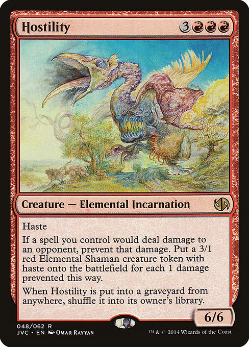 Hostility from Duel Decks Anthology: Jace vs. Chandra