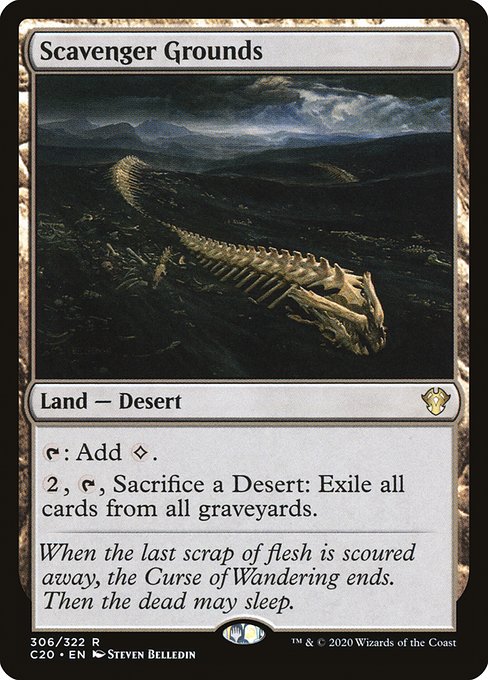 Scavenger Grounds from Commander 2020