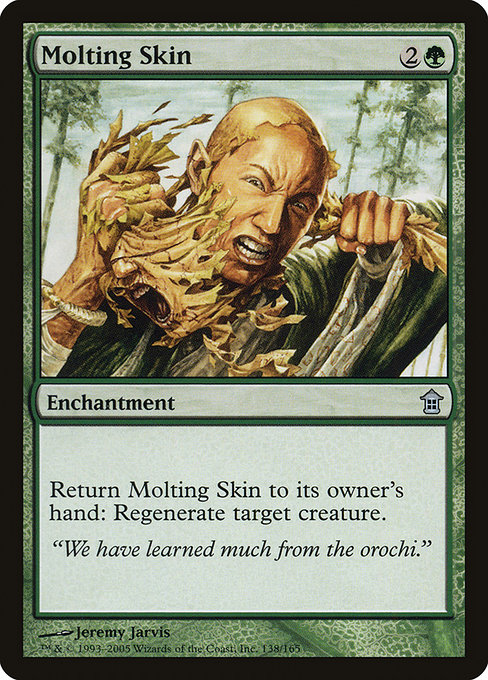 Molting Skin highlighted card art