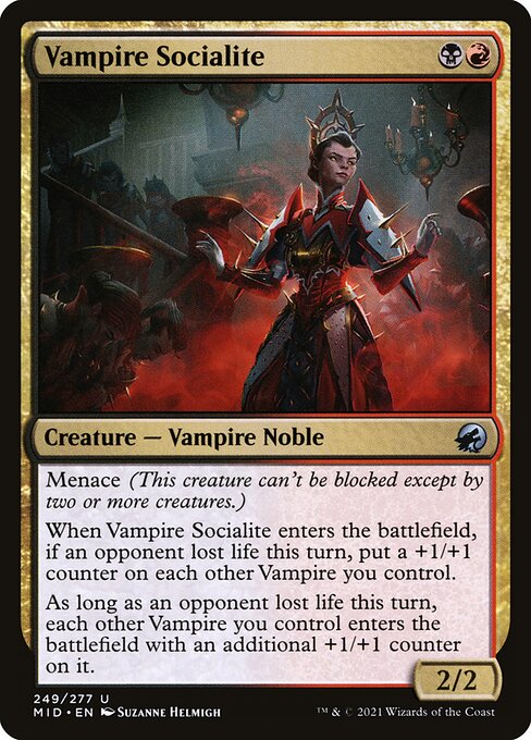 Vampire Socialite from Innistrad: Midnight Hunt