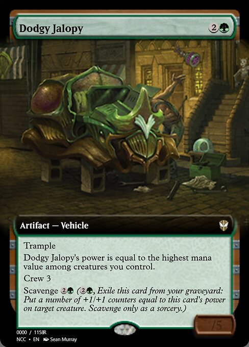 Dodgy Jalopy highlighted card art