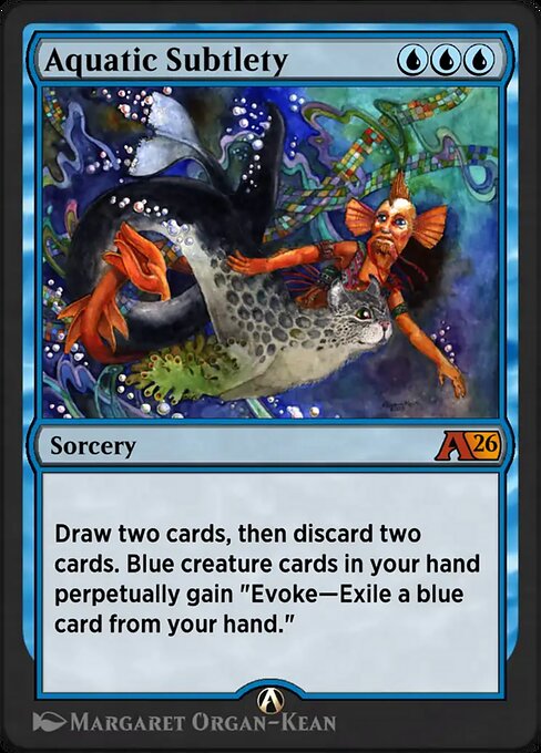 Aquatic Subtlety highlighted card art