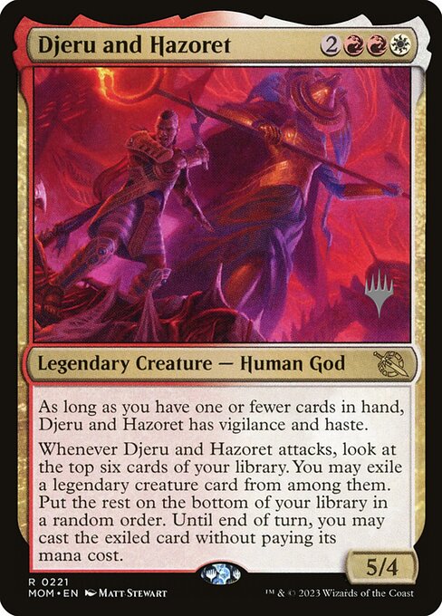 Djeru and Hazoret from March of the Machine Promos